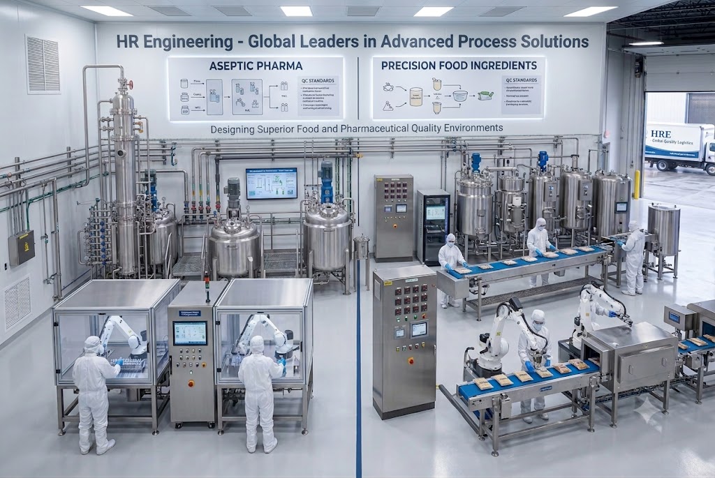 Food processing and quality control environment